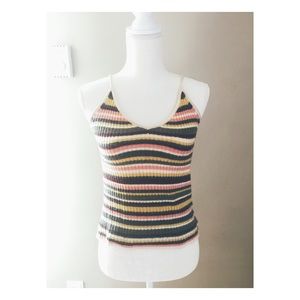 COLORFUL KNIT TANK
